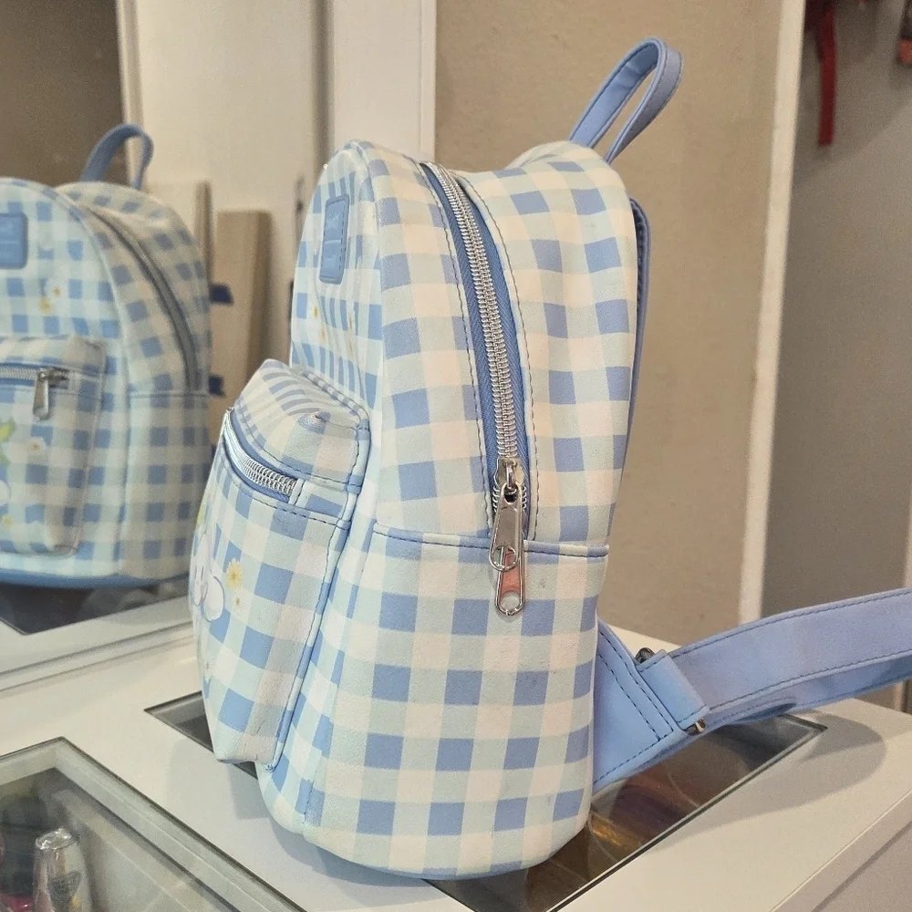 Loungefly Cinnamoroll Sanrio Daisy Gingham Mini Backpack Loungefly